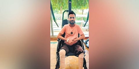 Deepak, a resident from MP, went through a successful surgery of removal of 16 stones from his bladder(Photo | Express)