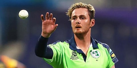 Ireland all-rounder Mark Adair (Photo| Instagram)