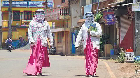ASHA workers during Covid health check ups. Image used for representational purpose only. ( File Photo | EPS)