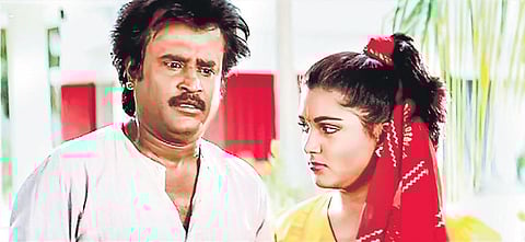 A still from the Tamil film Annamalai