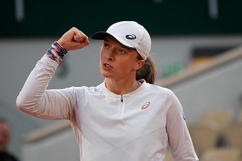 Poland's Iga Swiatek. (File Photo | AP)