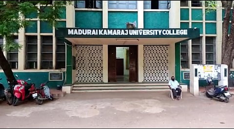 Madurai Kamaraj University College. (Photo | Express)
