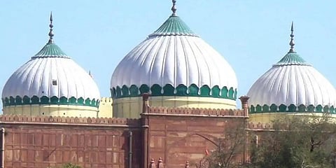 Shahi Idgah mosque in Mathura (Photo| Twitter)