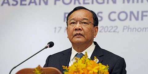 Cambodia's foreign minister Prak Sokhonn (File photo| AP)