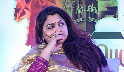 Actor-turned-politician Khushbu Sundar (Photo | EPS)