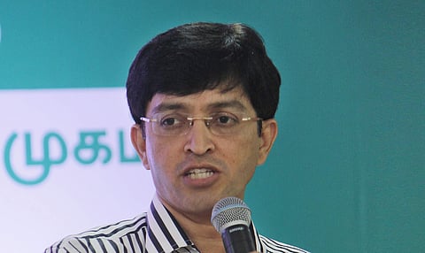 Tamil Nadu Health Secretary J Radhakrishnan (File photo| EPS)