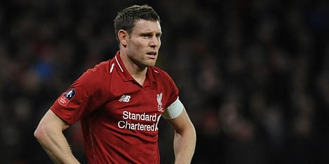 Liverpool vice-captain James Milner (Photo | AP)
