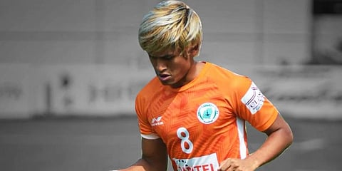Manipuri midfielder Jiteshwor Singh