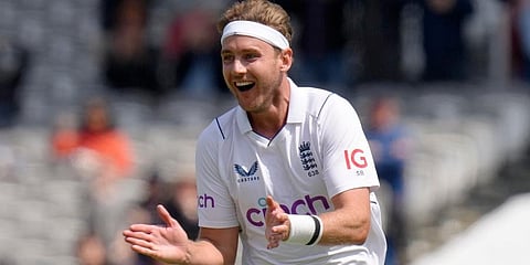 England pacer Stuart Broad (Photo | AP)