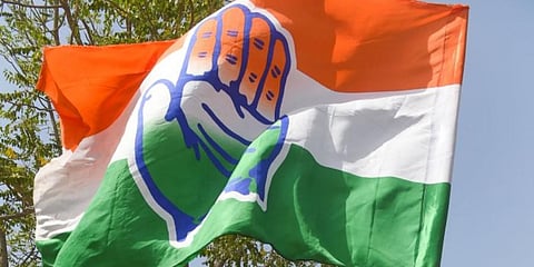 Congress Flag (Photo | PTI)
