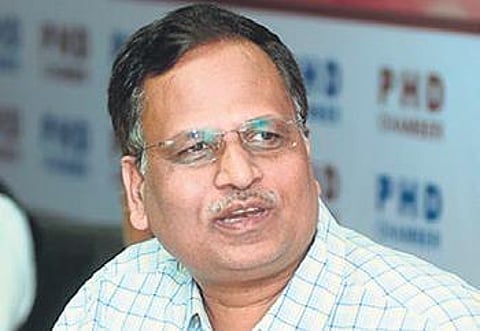 Delhi Health Minister Satyendar Jain. (File Photo)