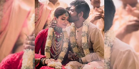 Vignesh Shivan and Nayanthara got married on June 9 in Chennai. (Photo | Vignesh Shivan Twitter)