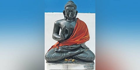 Pallavamalai Arulnilai Budhar Aalayam at Pallavaram(Photo | EPS/ Shiba Prasad Sahu)