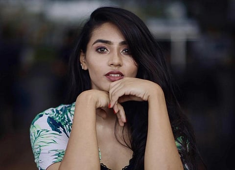 Actor Sapthami Gowda.