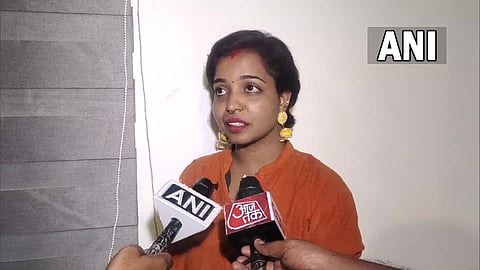 Bindu, a working professional, had also said that her mother, had given consent for the unusual 'groom-less' wedding. (Photo | ANI Twitter)