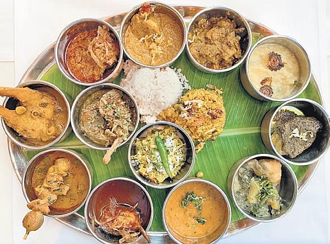 A dish by Sen for 'The Goalondo Steamer Sails Again', a pop-up organised by The Oberoi, Gurugram. (Photo | Marryam H. Reshii)