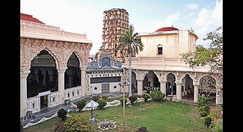 The antiquarian Bible is suspected to have been stolen by a group of foreigners who visited the Saraswathi Mahal Library 17 years ago. (Photo | Express)