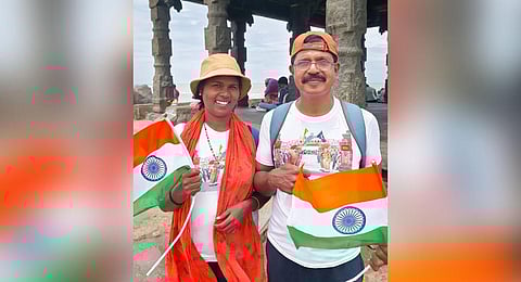 Benny and Molly at Kanyakumari