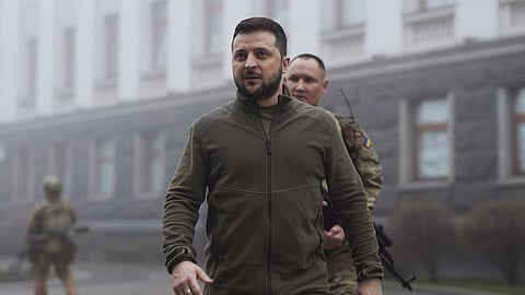 Ukrainian President Volodymyr Zelenskyy