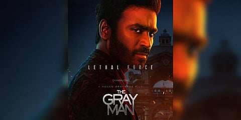 Actor Dhanush in Director duo Joe and Anthony Russo's film 'The Gray Man' (Photo | Netflix)