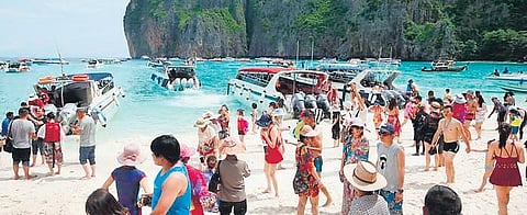 Thailand is known for attracting foreign tourists to its popular beaches