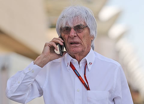 Former Formula One boss Bernie Ecclestone .(File Photo | AP)