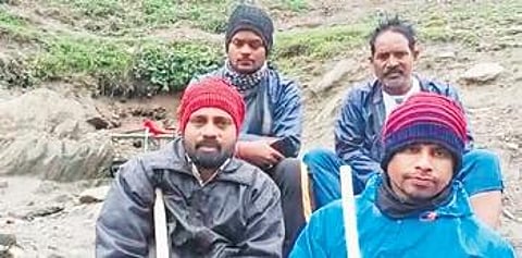 As per the instruction of CRPF personnel engaged in rescue operation at the spot, they had to trek through hostile terrain for nearly 18 km to Baltal.
