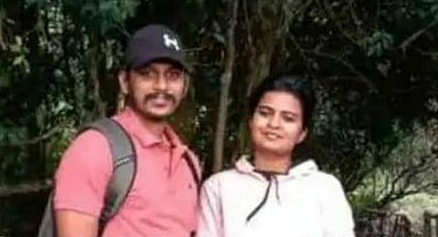 C P Prathyush and Megha
