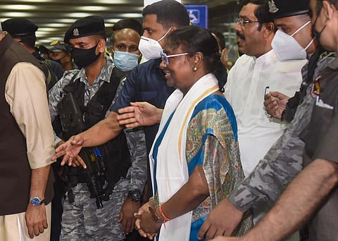 NDA’s presidential candidate Droupadi Murmu. (Photo | PTI)