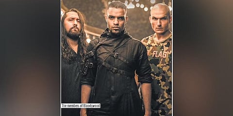 The members of Bloodywood