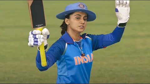 A still from 'Shabaash Mithu'.