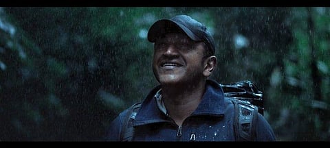 Puneeth Rajkumar in 'Gandhada Gudi'.