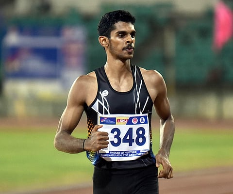 M Sreeshankar. (Photo | Martin Louis/EPS)