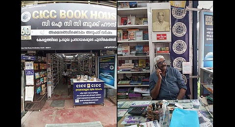 T Jayachandran, owner, CICC Book House