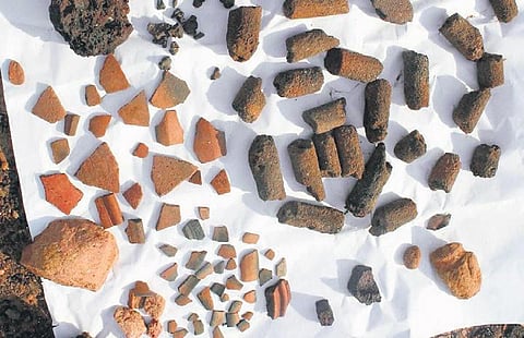Artefacts found in Venkateswarapuram near Srivilliputhur | Express