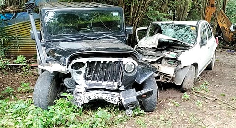 The police said that Mahindra Thar and a BMW were engaged in the race that led to the accident. (Photo | Express)