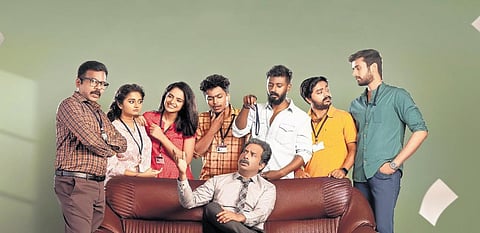 A still from the web series, Meme boys.