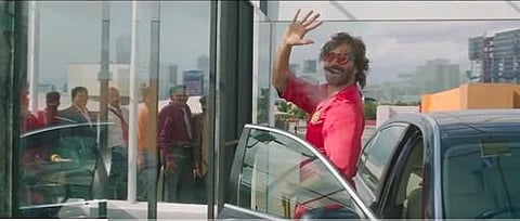 A screengrab from the film Raymo.