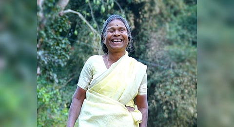 Tribal folk singer Nanjiyamma.