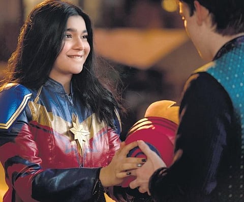 A still from Ms Marvel
