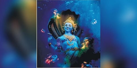 Vishnu: The God of grace, creator of solar year