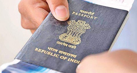 Image of Indian passport used for representational purpose only.