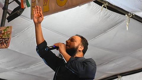 Activist Khalid Saifi.