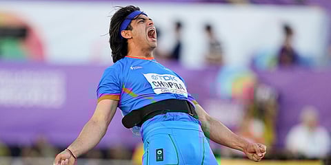 Olympic gold medalist Neeraj Chopra (File photo| AP)