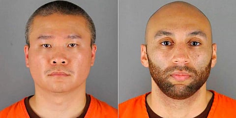 From left J. Alexander Kueng and Tou Thao. ( Photo | AP)