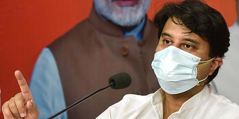 Union Minister for Civil Aviation Jyotiraditya Scindia (Photo | EPS)