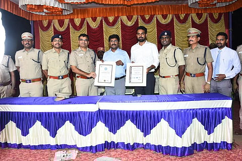 Valavanur police station in Villupuram gets ISO certificate