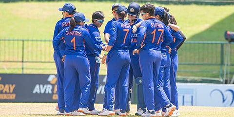 India is determined to win the series 3-0 and dominate all the matches.(Photo | Twitter , BCCI Women)