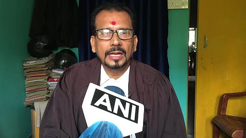 Rashtriya Lok Janshakti Party's Sudhir Kumar Ojha. (Photo | ANI Twitter)