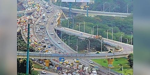 Traffic congestion in Bangalore